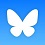 Blue Sky social media butterfly link.